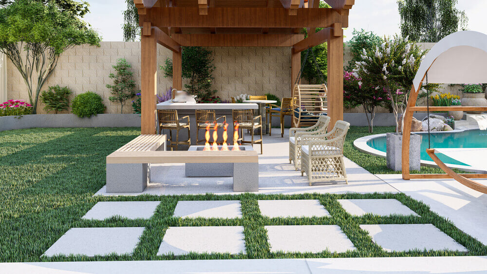 Outdoor kitchen design project Markham